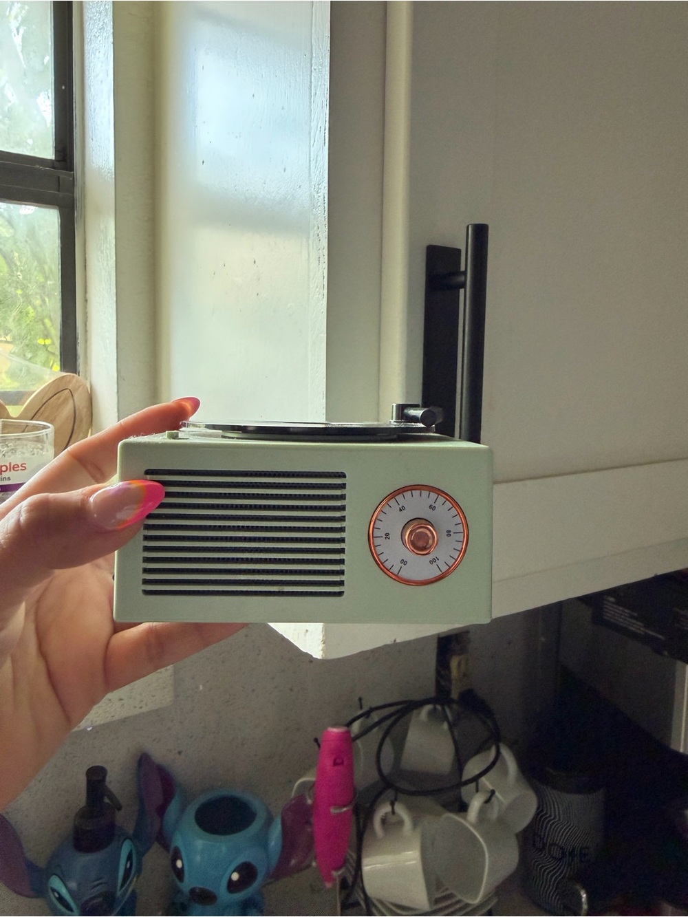 Mini retro Bluetooth player